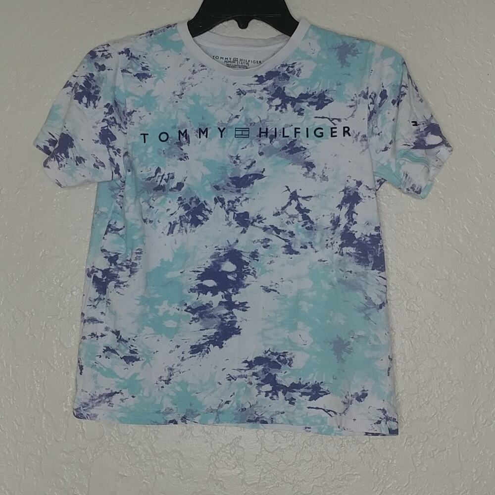 Tommy Hilfiger Tie Dye Shirt Size M 12/14